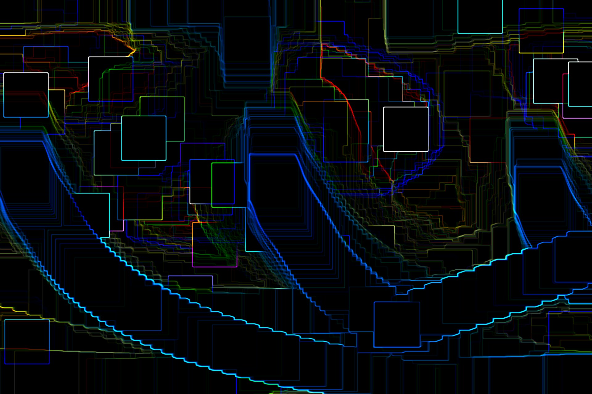 Abstract technology visualization